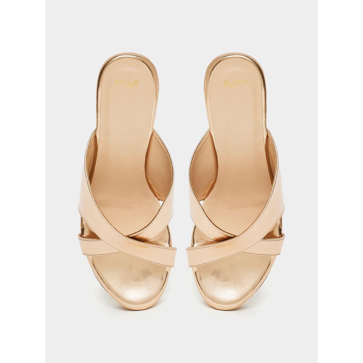 Styli Cross Band Strap Wedge Sandals-women-shoes-heels-image-4