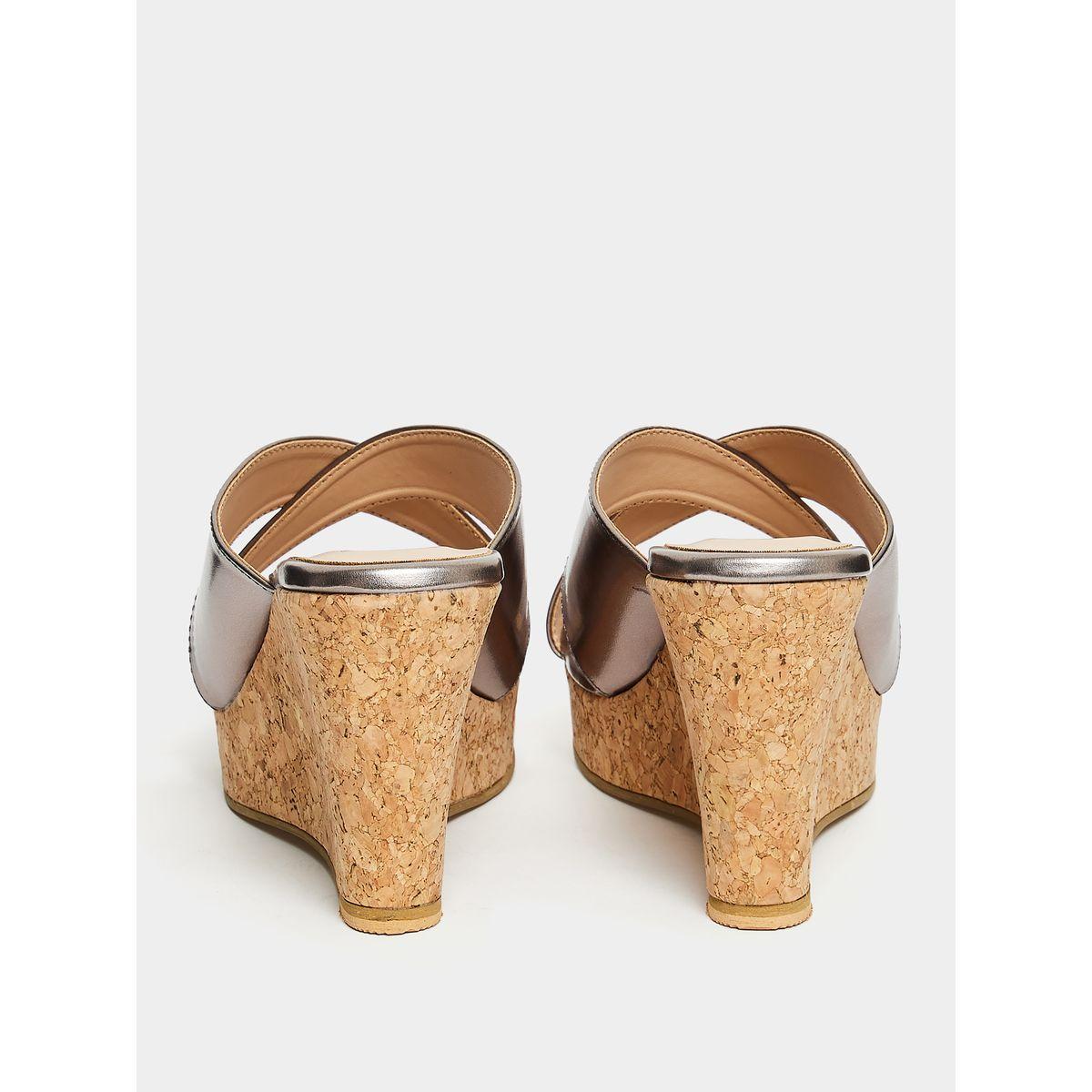 Styli Cross Band Strap Wedge Sandals-women-shoes-heels-image-3