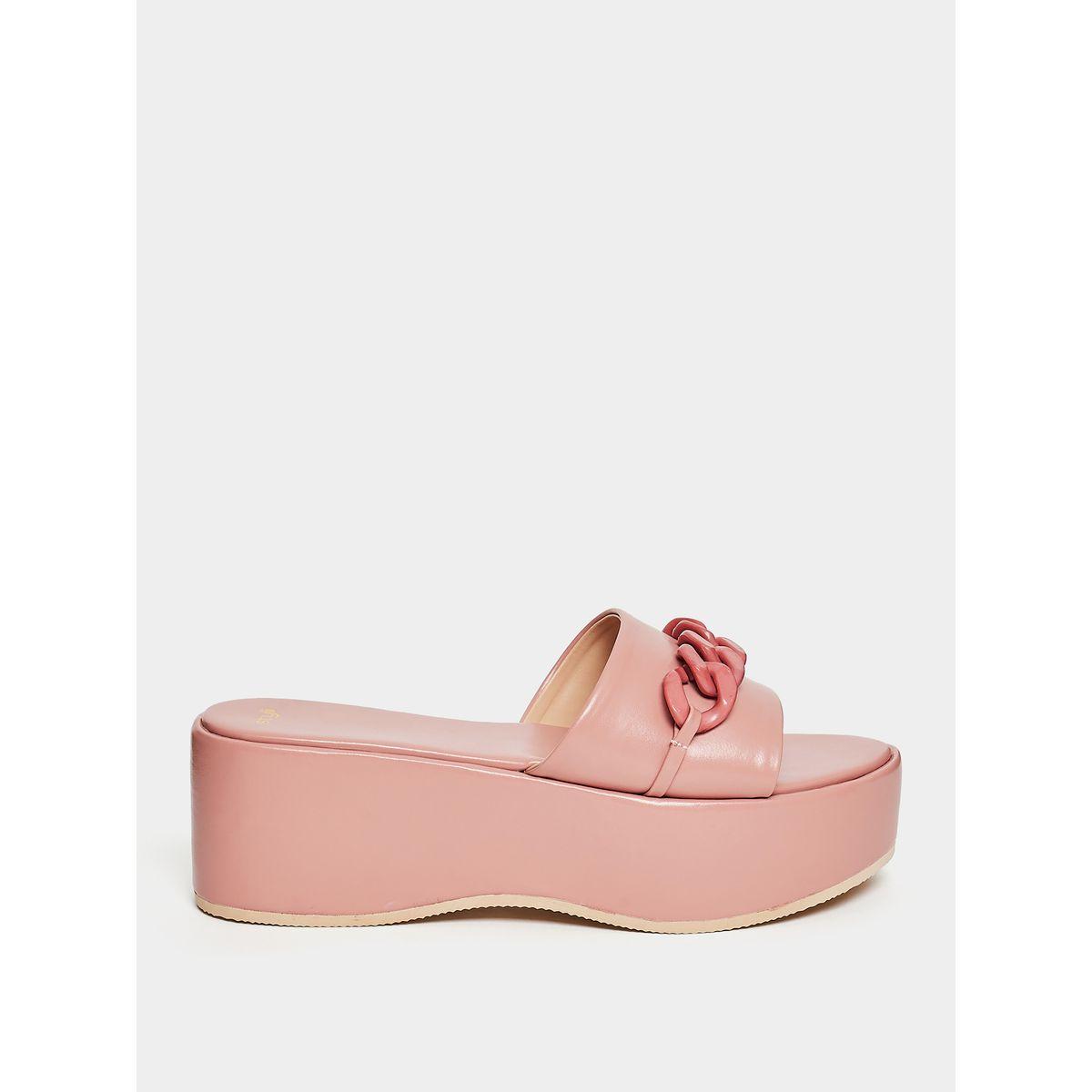 صندل ويدج مزين بحلية-women-shoes-heels-image-1