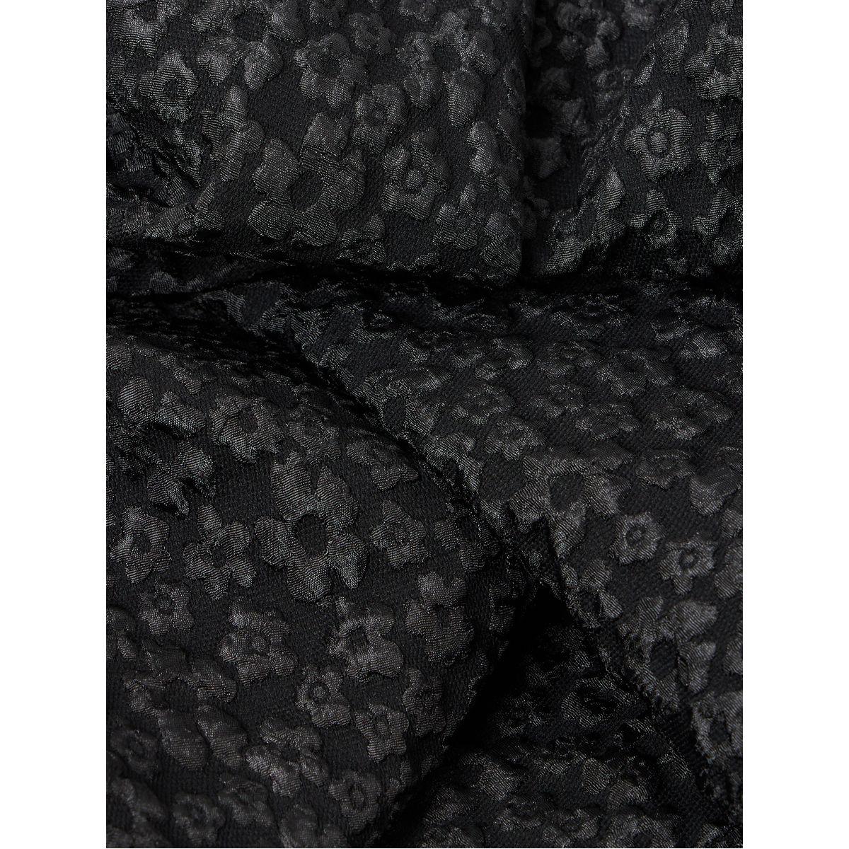 Styli Floral Textured Fit and Flare A-Line Midi Dress-women-clothing-dresses-image-7