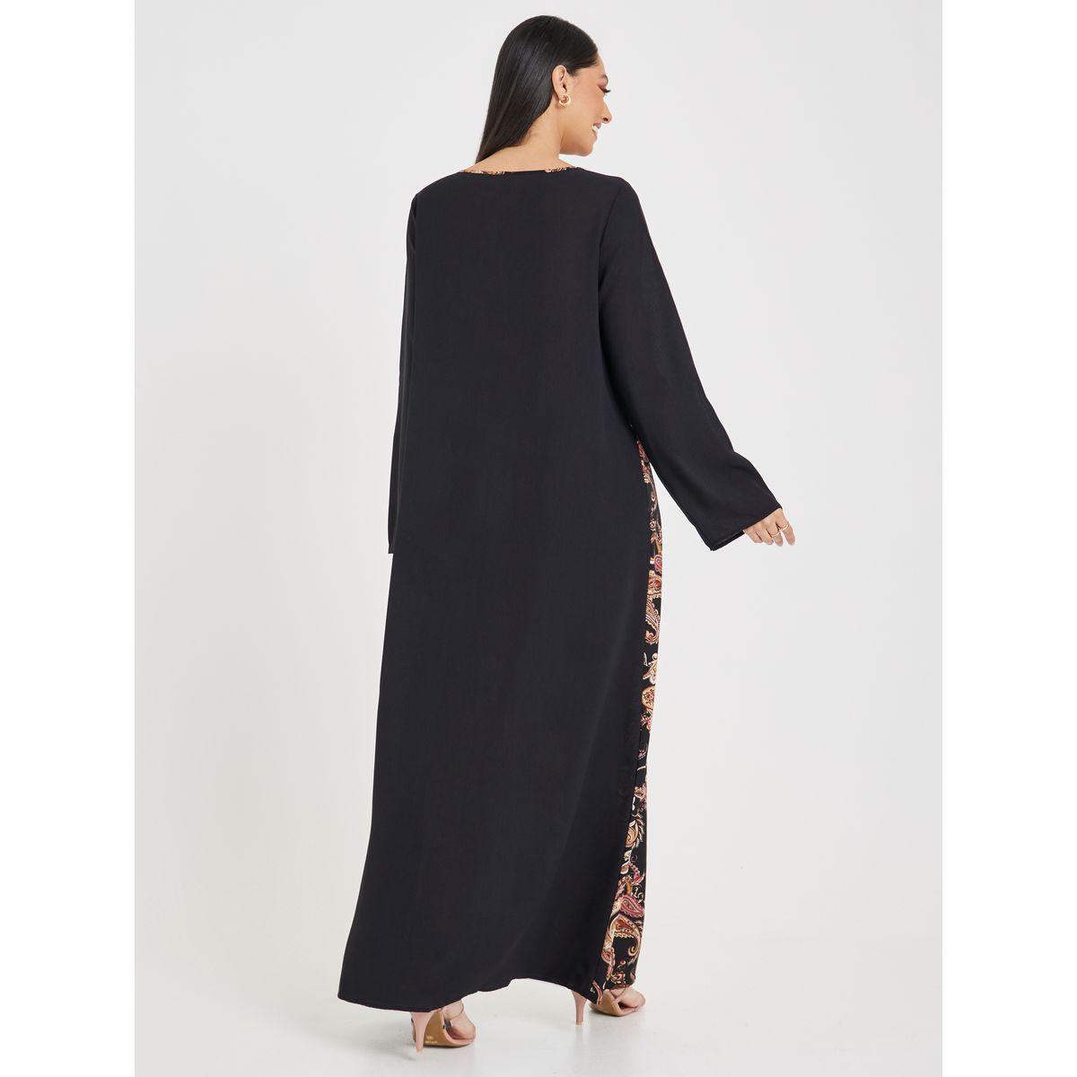جلابية مطبع بطبعات بيزلي-women-arabicclothing-jalabiyas-image-4