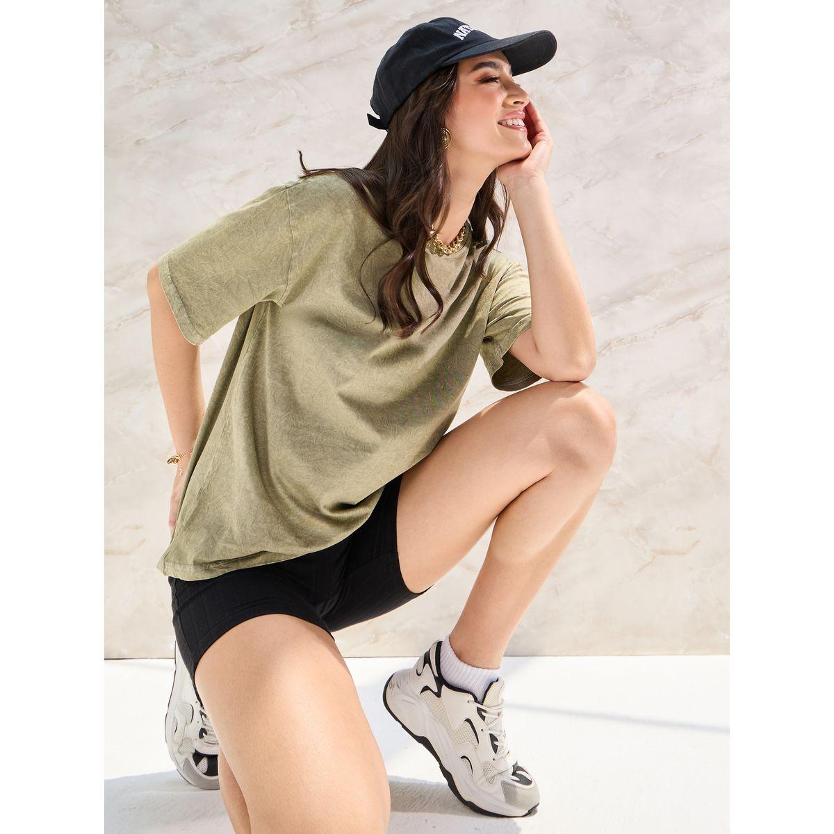 Styli Elevate Oversized Acid Wash T-Shirt With Badge Detail-women-clothing-tshirts-image-1