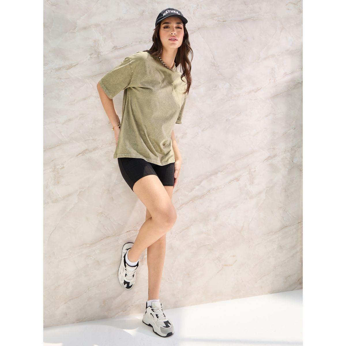 Styli Elevate Oversized Acid Wash T-Shirt With Badge Detail-women-clothing-tshirts-image-2