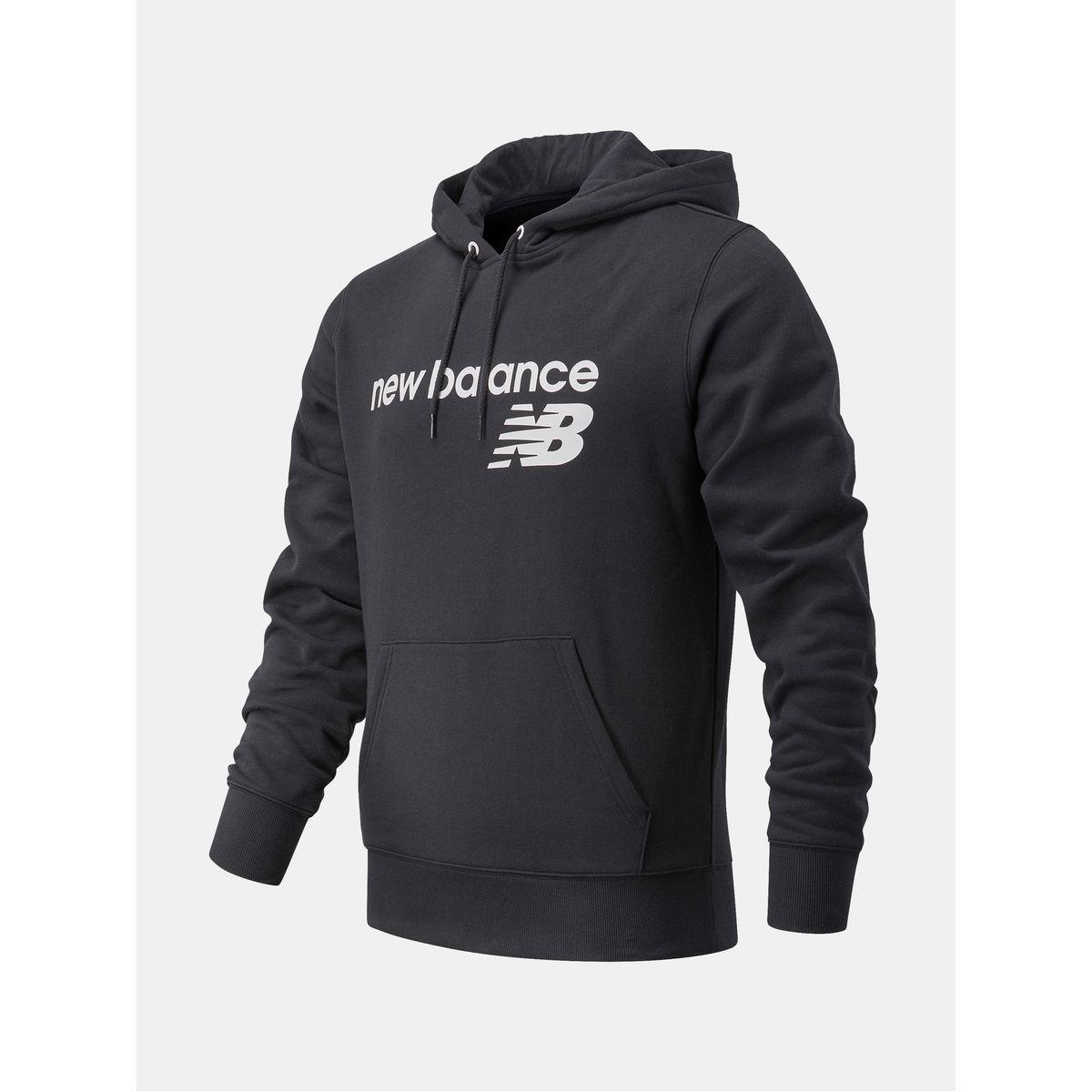 هودي فليس مطبع بشعار الماركة-men-winterwear-hoodiesandsweatshirts-image-1