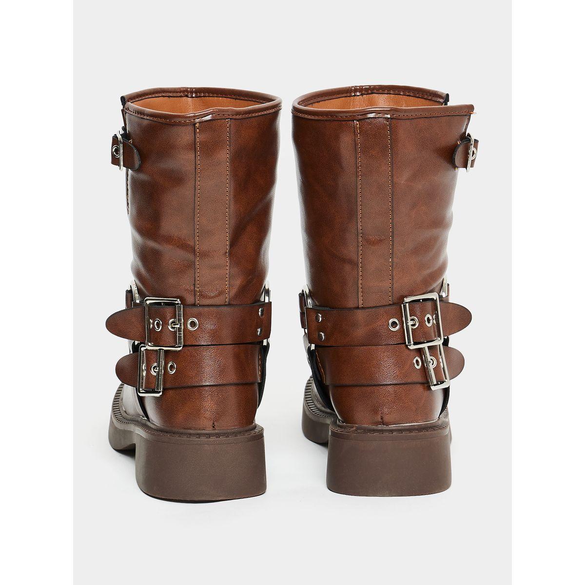 بوت بطول الكاحل بإبزيم غلق-women-shoes-boots-image-8