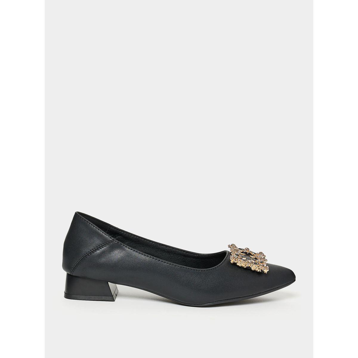 Styli Embellished Buckle Formal Shoes-women-shoes-heels-image-1