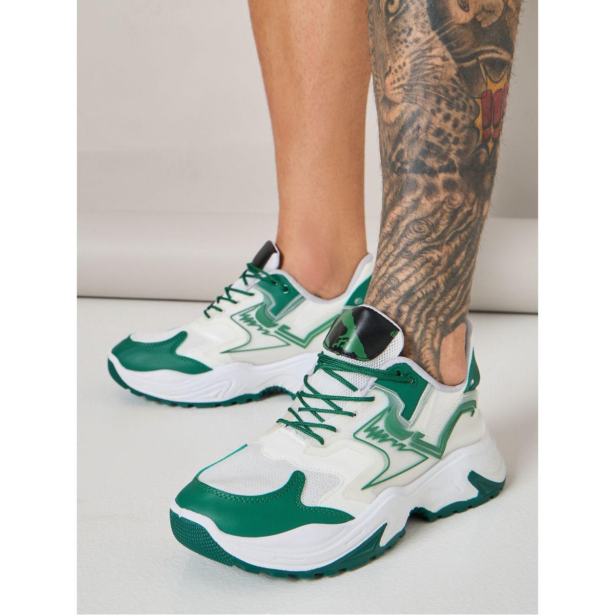 حذاء سنيكرز بتداخلات مغايرة-men-shoes-sneakers-image-1