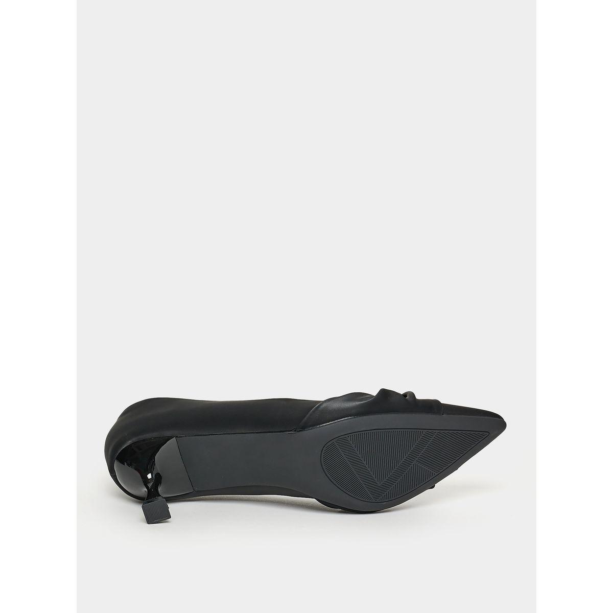 Styli Knot Embellished Pointed Toe Pumps-women-shoes-heels-image-6