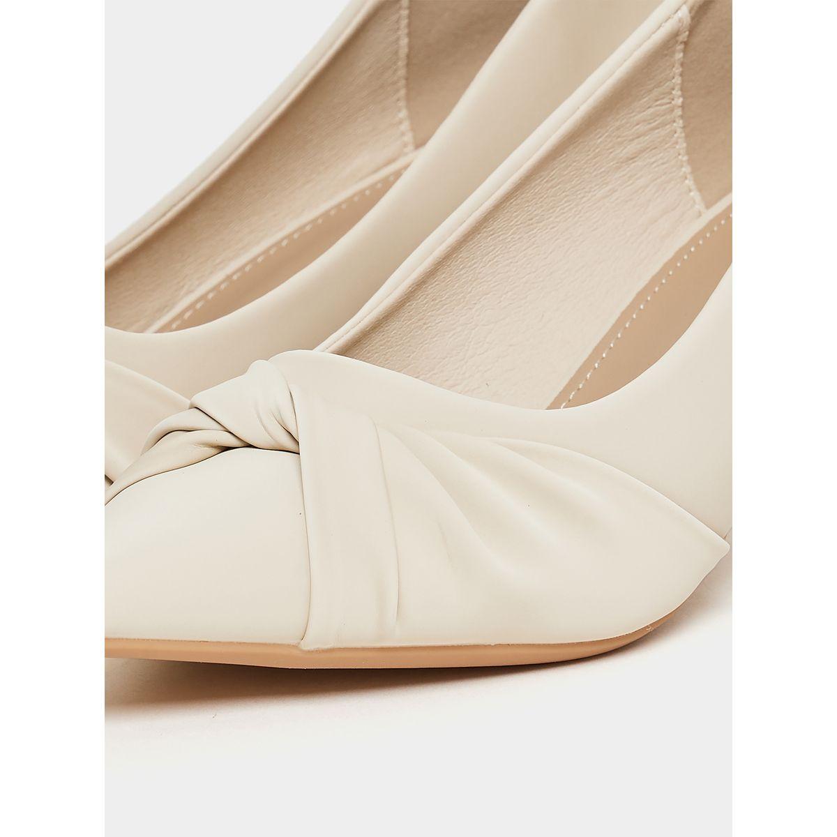 Styli Knot Embellished Pointed Toe Pumps-women-shoes-heels-image-5