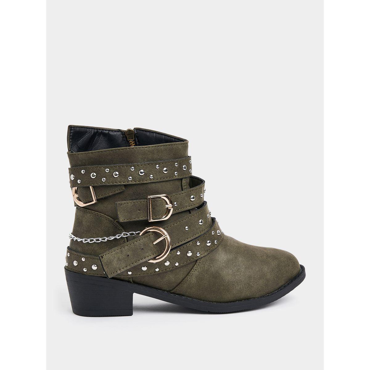 حذاء بوت بطول الكاحل-women-shoes-boots-image-1