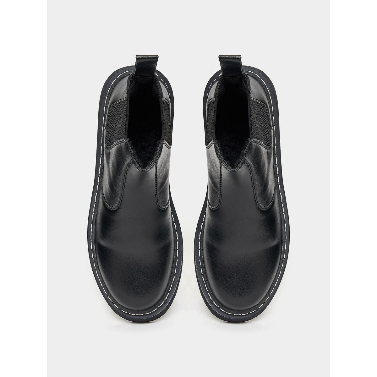 Styli Low Top Ankle Length Chelsea Boots-women-shoes-boots-image-5
