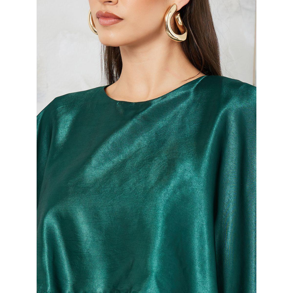 Styli Cape Sleeve Plisse A-Line Maxi Dress-women-clothing-dresses-image-3
