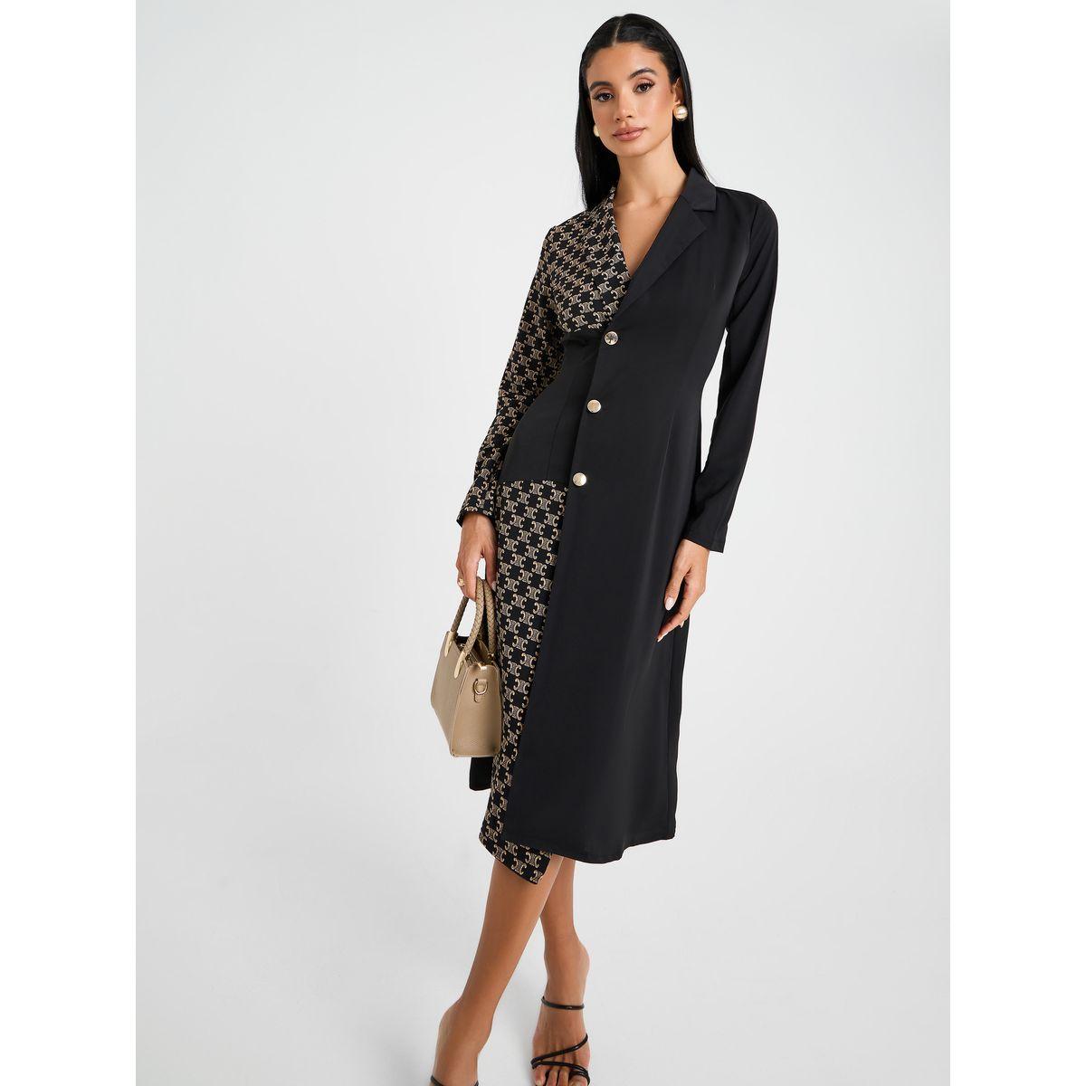 فستان ميدي بأكمام طويلة-women-clothing-dresses-image-1