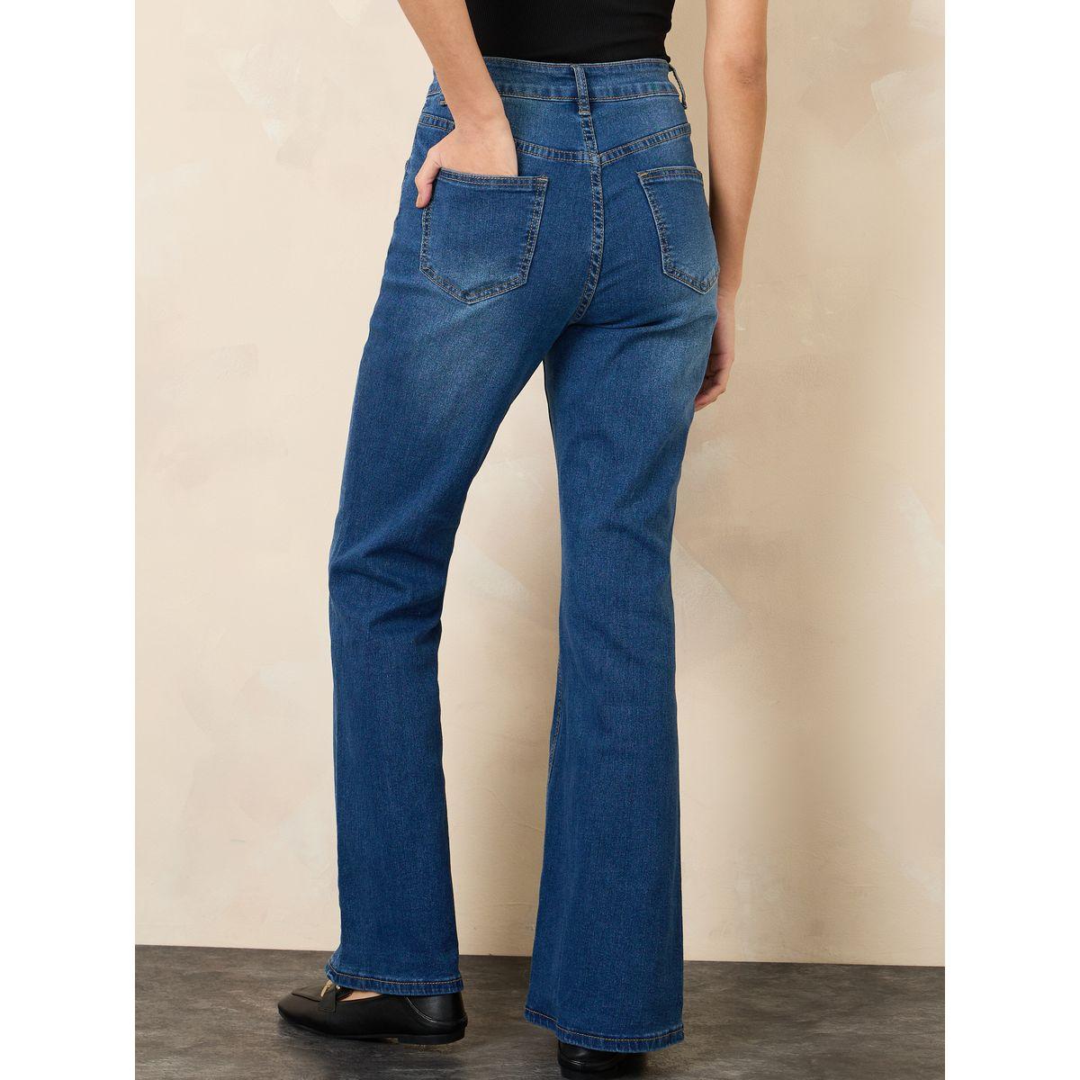 Styli High Rise Fit and Flare Jeans-women-clothing-bottoms-jeans-image-4