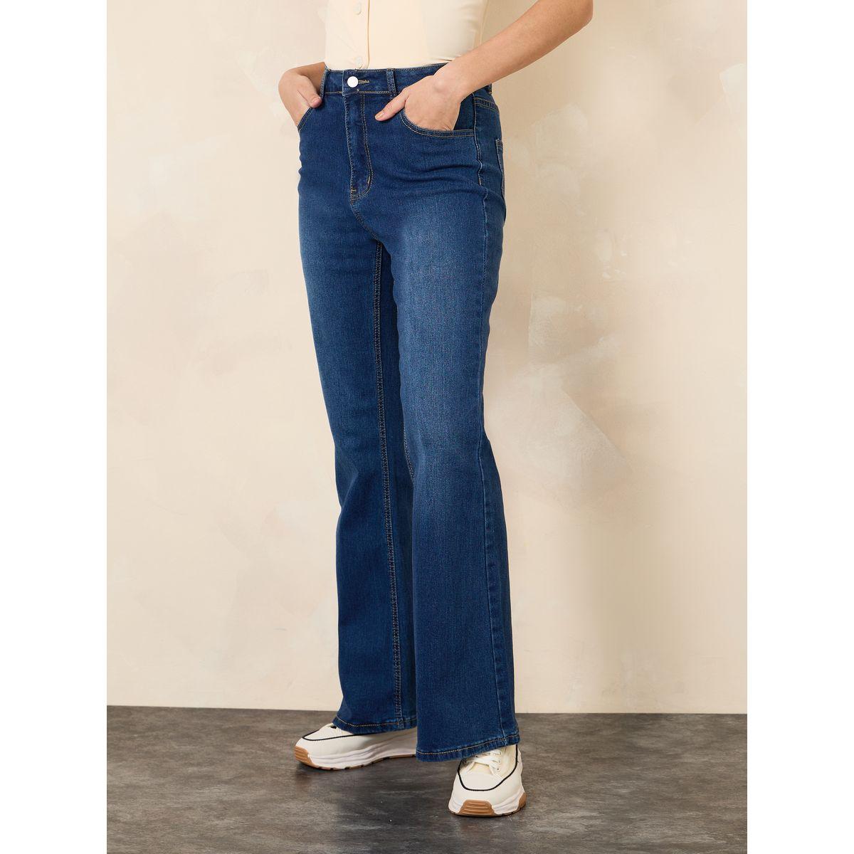 Styli High Rise Fit and Flare Jeans-women-clothing-bottoms-jeans-image-2