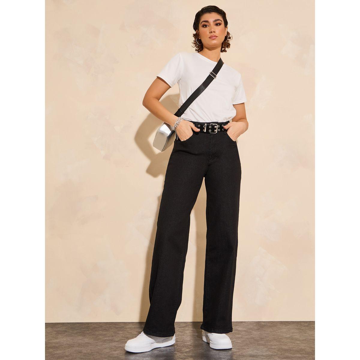 جينز واسع الأرجل بخصر عالي-women-clothing-bottoms-jeans-image-1