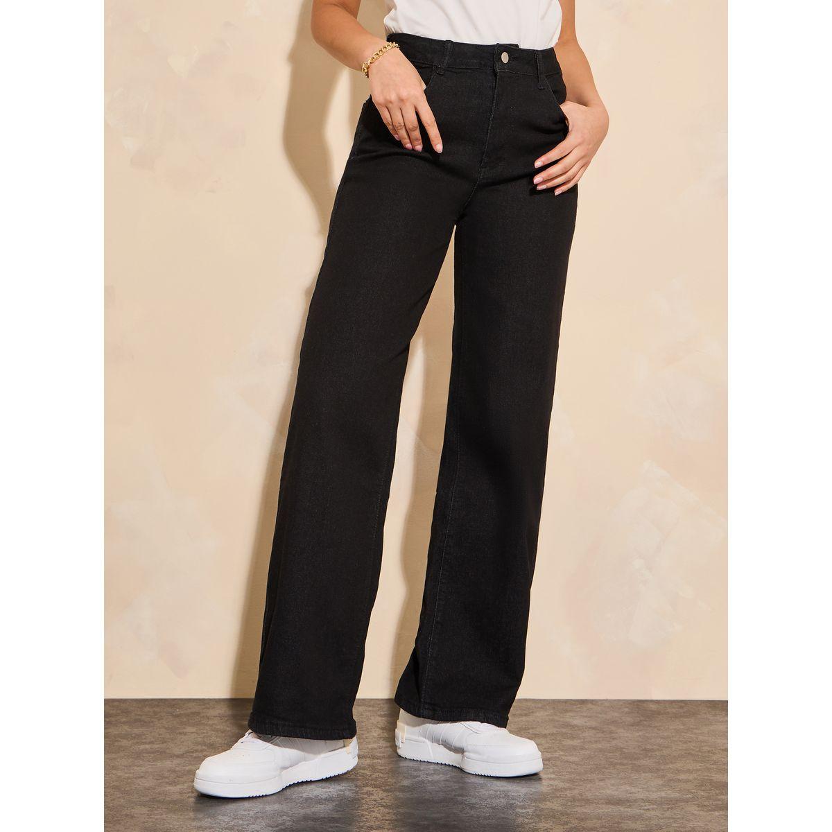 جينز واسع الأرجل بخصر عالي-women-clothing-bottoms-jeans-image-2