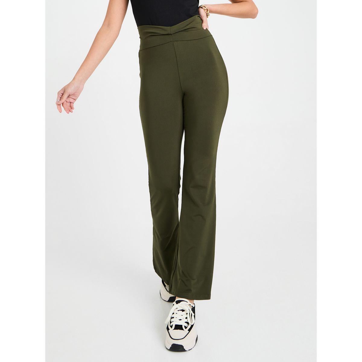 ليقنز بقصة مستقيمة وخصر عالي-women-clothing-bottoms-trousers-image-2
