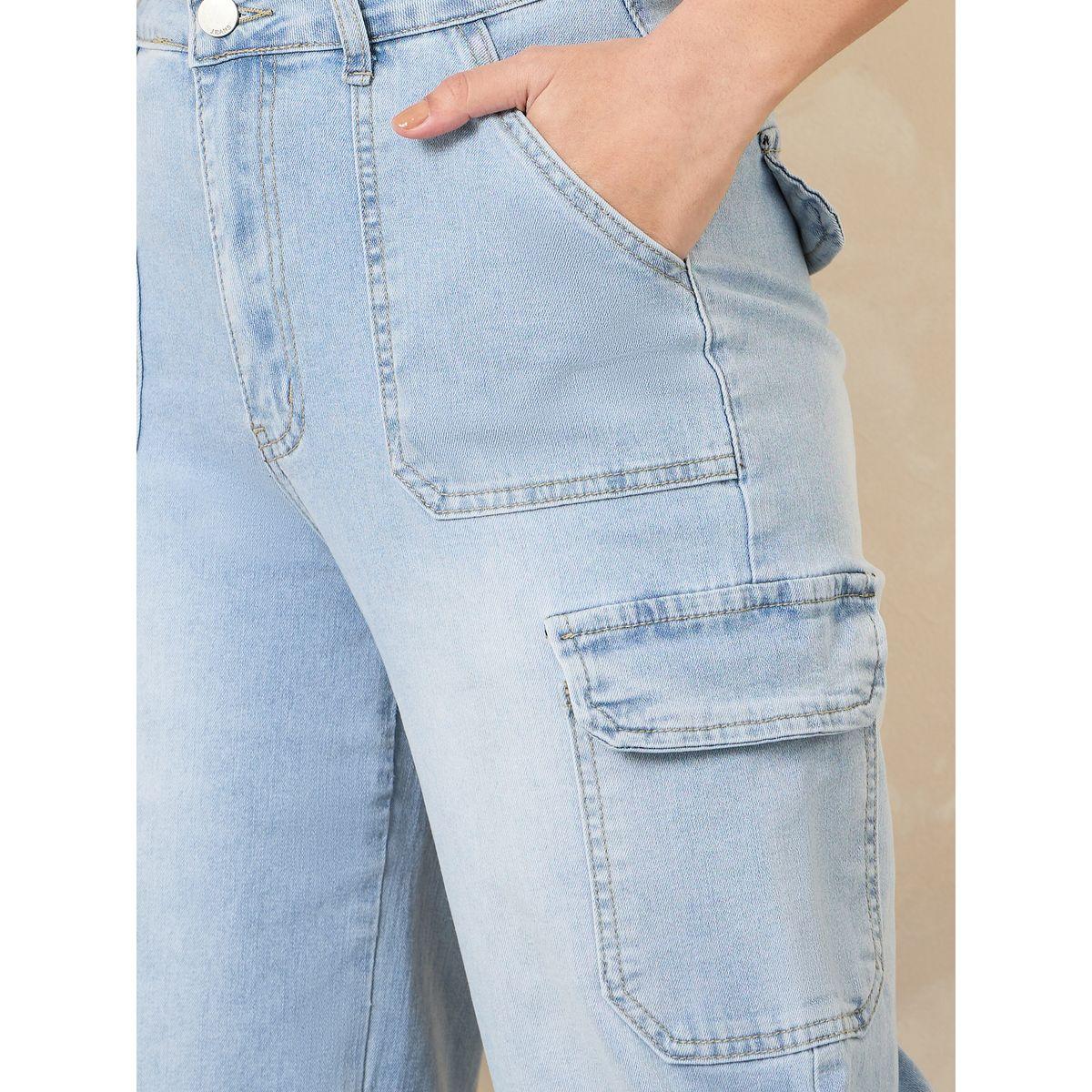 جينز بقصة مستقيمة وجيوب كارجو-women-clothing-bottoms-jeans-image-3