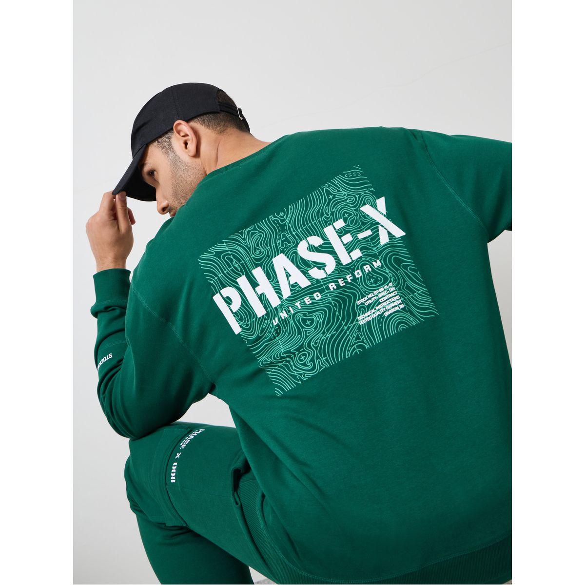 Styli Limited Rubber HD Back Print Knit Sweatshirt-men-winterwear-hoodiesandsweatshirts-image-1
