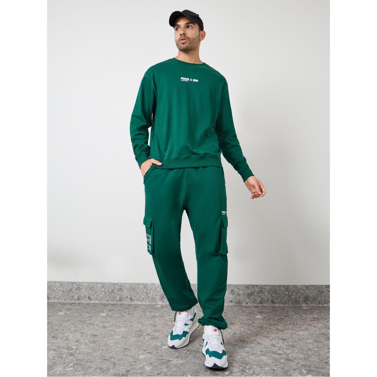 Styli Limited Interlock Knit Cargo Jogger with Minimal Pocket Print-men-clothing-bottoms-joggers-image-1
