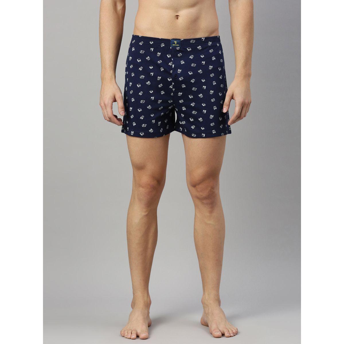 Styli Unwind Pack of 3 - Cotton Printed Knit Boxers-men-clothing-innerwear-underwear-image-4