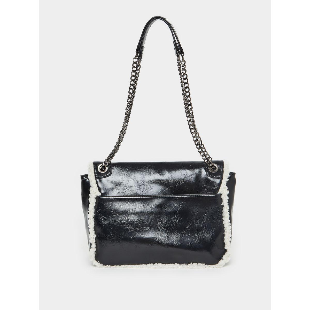 Styli Contrast Faux Fur Lining Trim Bag-women-bagsandwallets-handbags-image-5