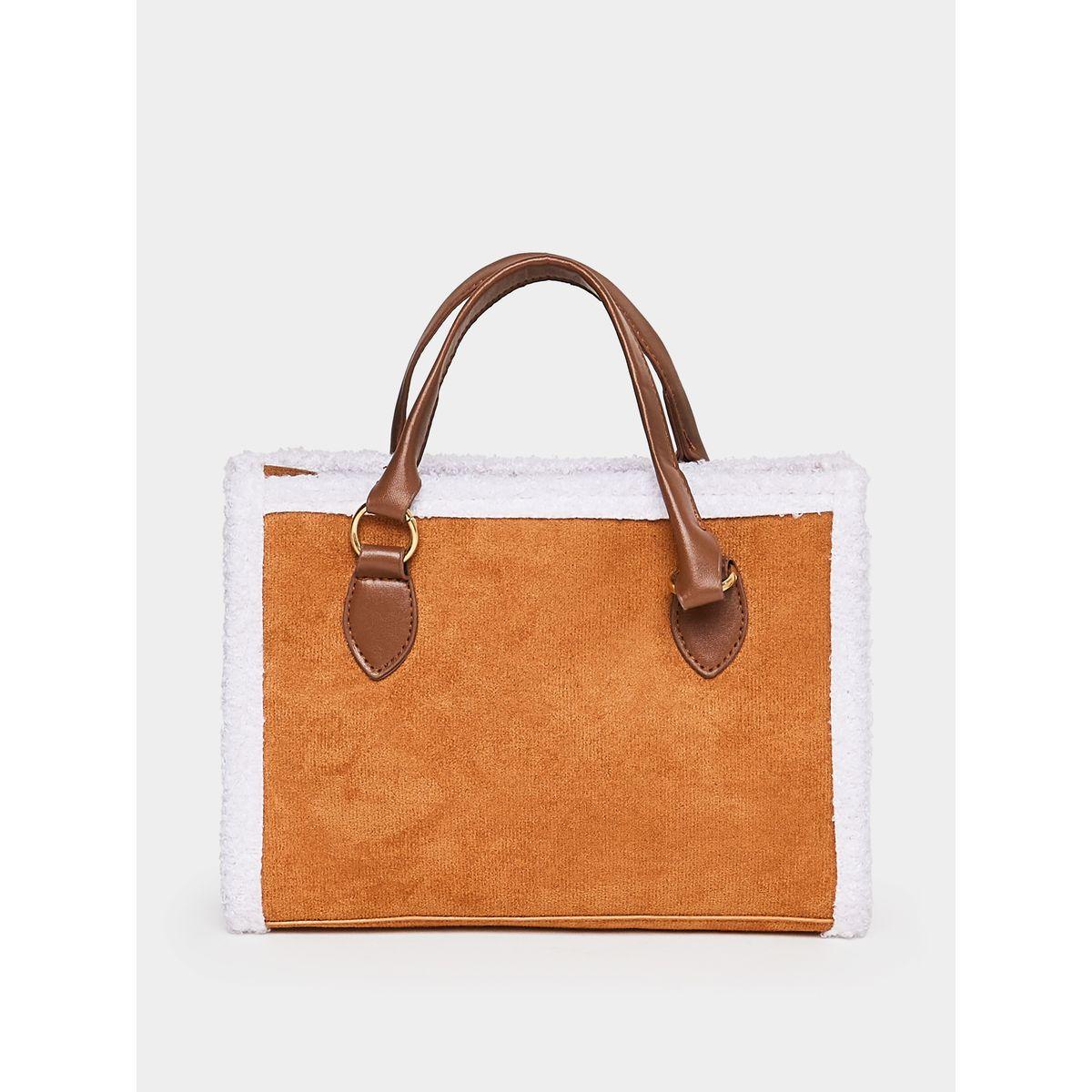Styli Contrast Trim Fluffy Design Bag-women-bagsandwallets-handbags-image-7