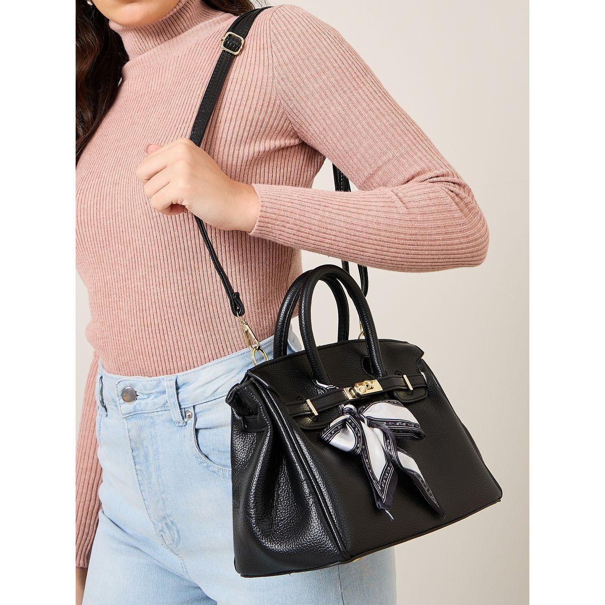 شنطة يد مزينة بربطة فيونكة-women-bagsandwallets-handbags-image-4