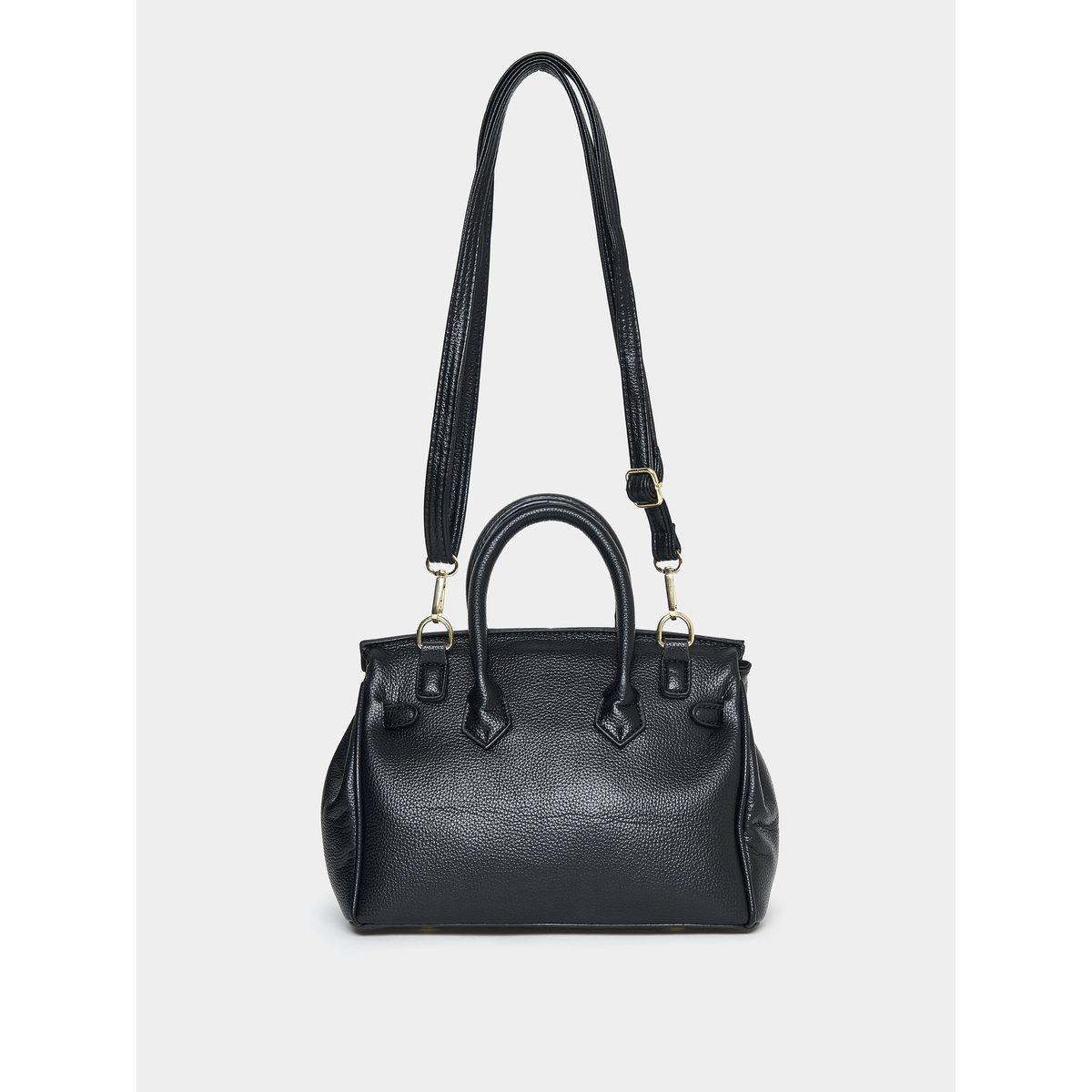 Styli Tie Ribbon Design Handbag with Turn Lock-women-bagsandwallets-handbags-image-6