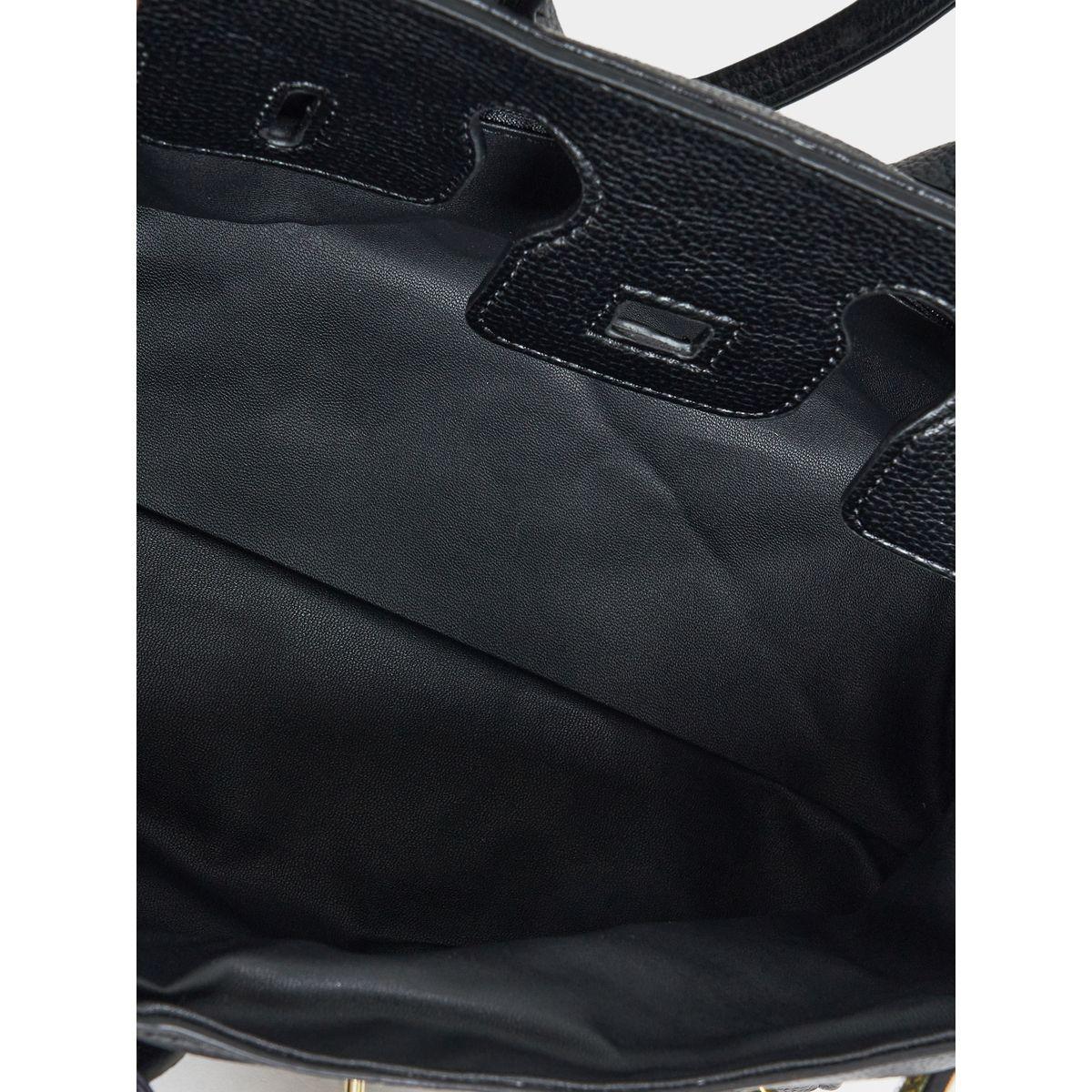 Styli Tie Ribbon Design Handbag with Turn Lock-women-bagsandwallets-handbags-image-7