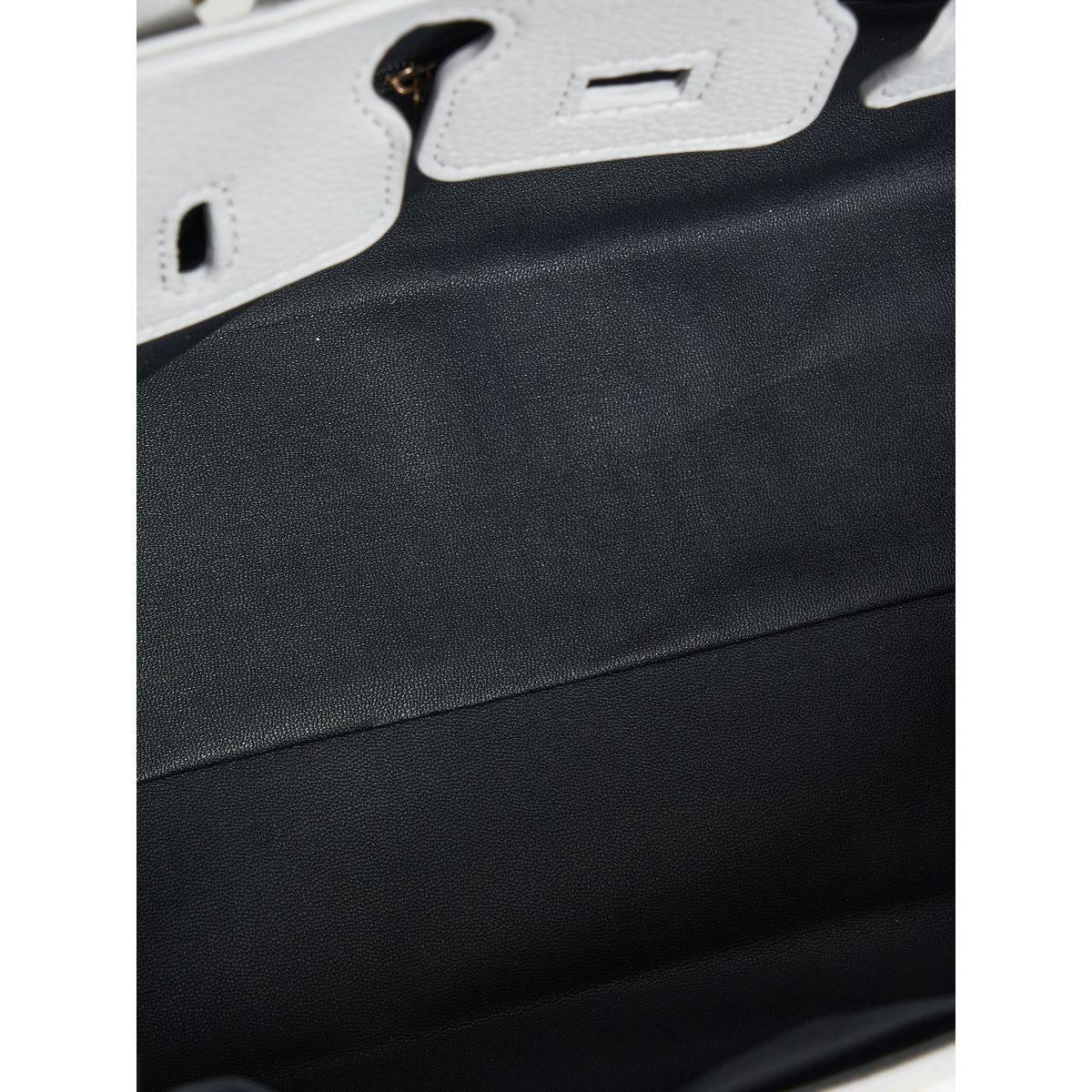 Styli Tie Ribbon Design Handbag with Turn Lock-women-bagsandwallets-handbags-image-7