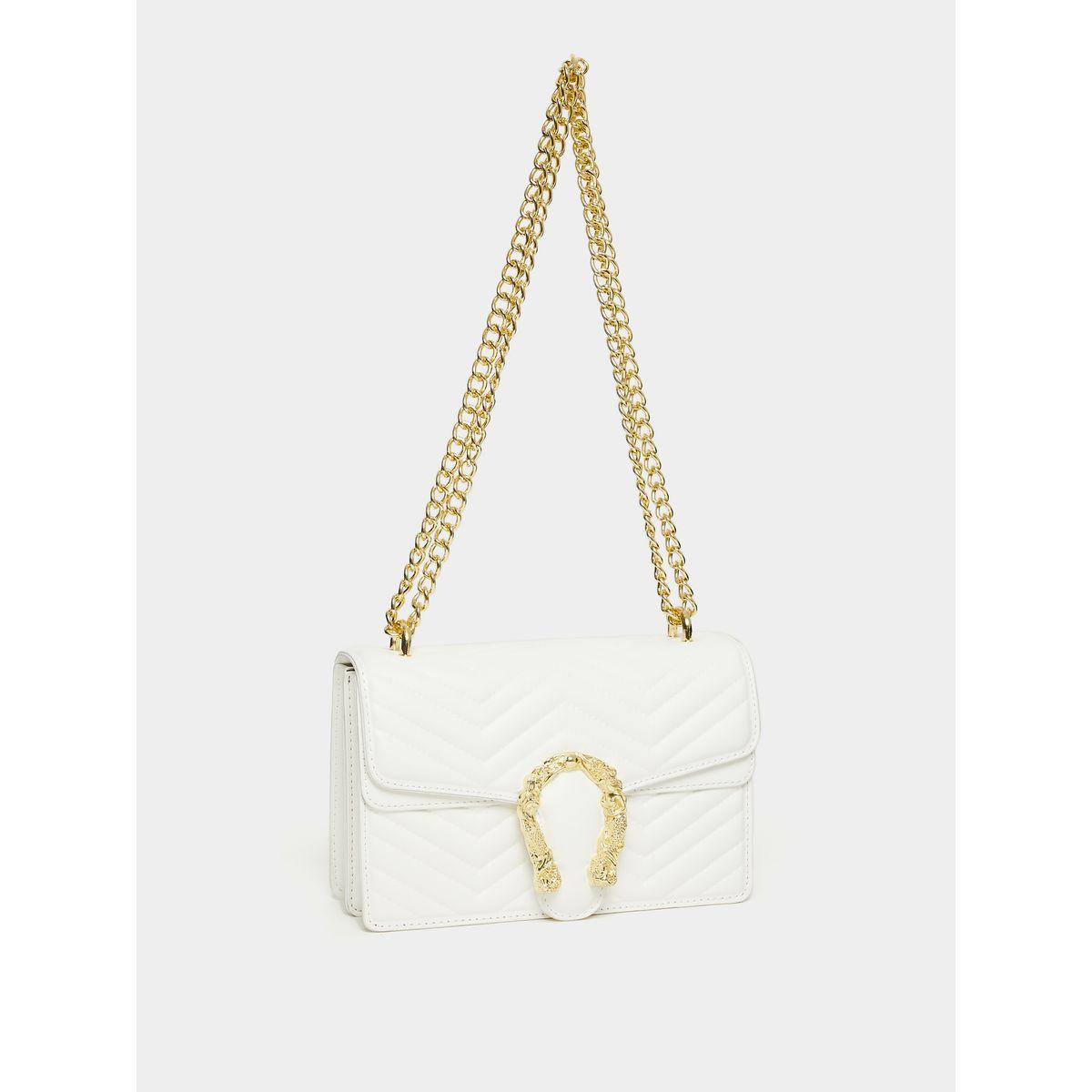 Styli Embellished Horseshoe Buckle Shoulder Bag-women-bagsandwallets-handbags-image-1