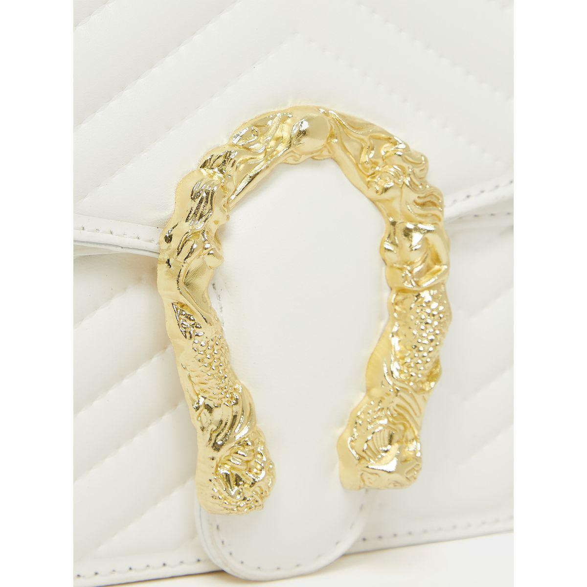 Styli Embellished Horseshoe Buckle Shoulder Bag-women-bagsandwallets-handbags-image-2