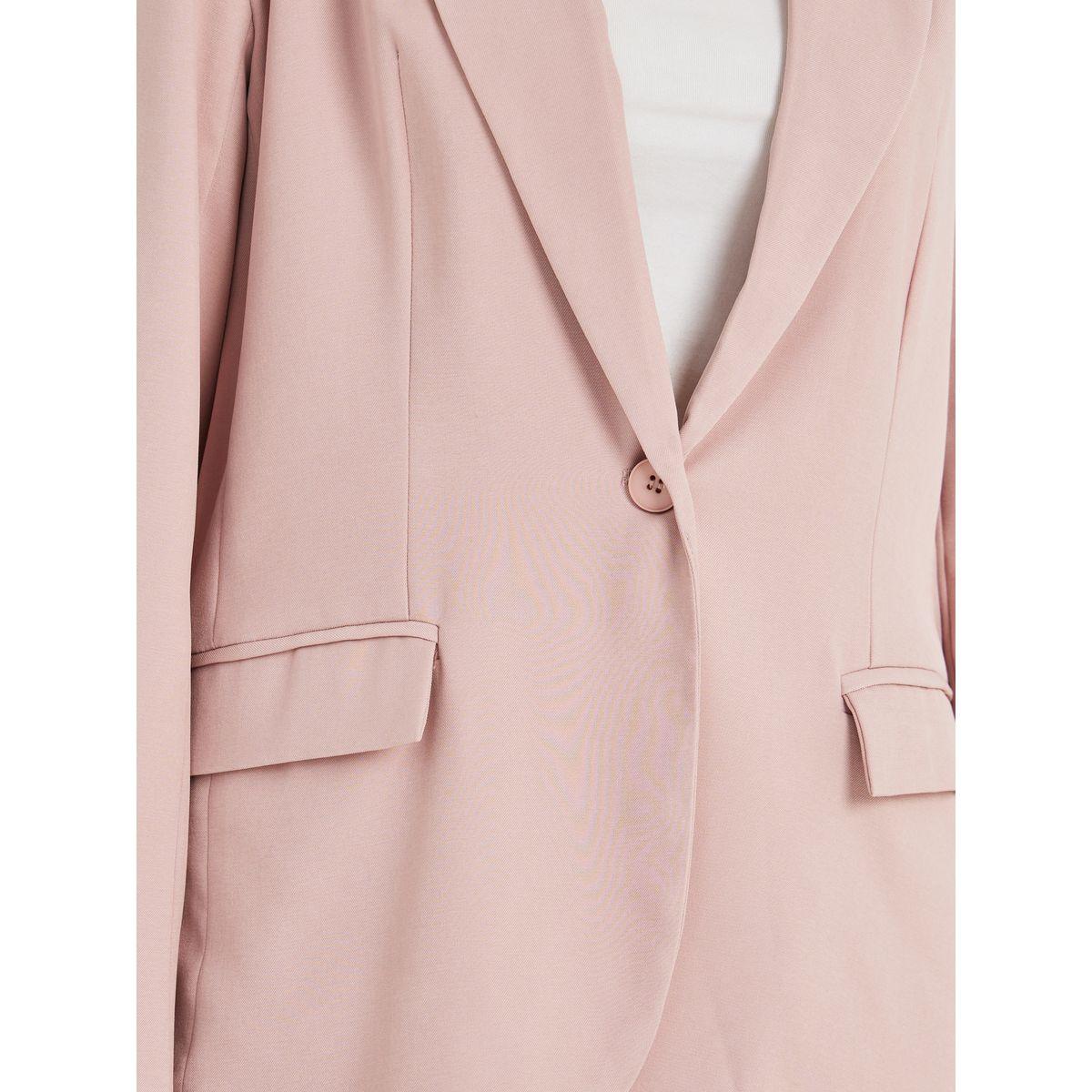 Styli Oversized Single Breasted Blazer With Flap Detail-women-clothing-coatsandjackets-blazers-image-4