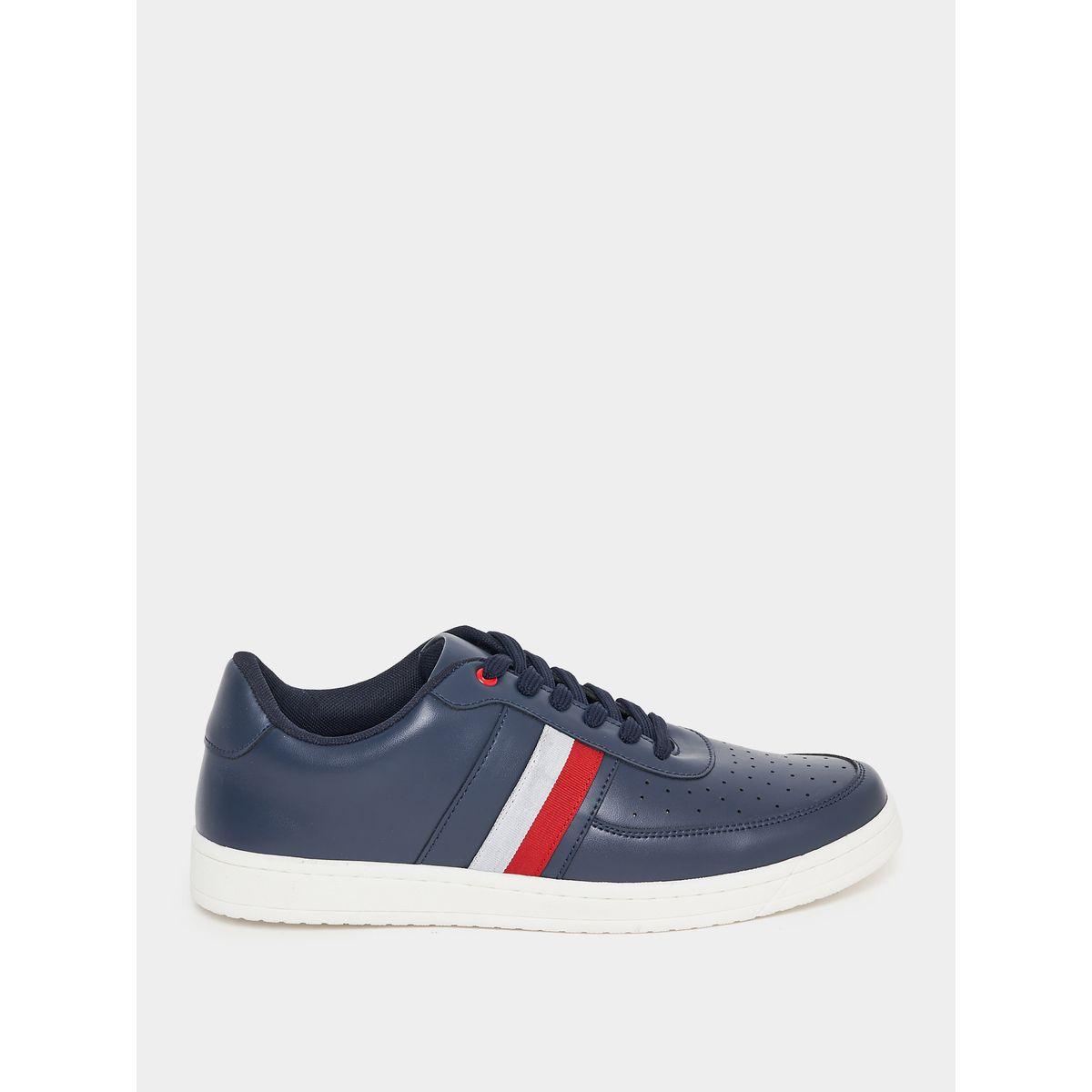 Styli Side Panel Detail Lace Up Sneakers-men-shoes-sneakers-image-1
