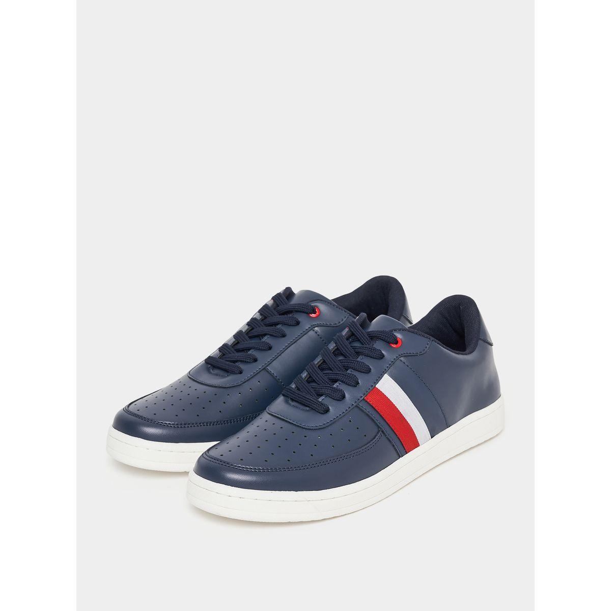 Styli Side Panel Detail Lace Up Sneakers-men-shoes-sneakers-image-2
