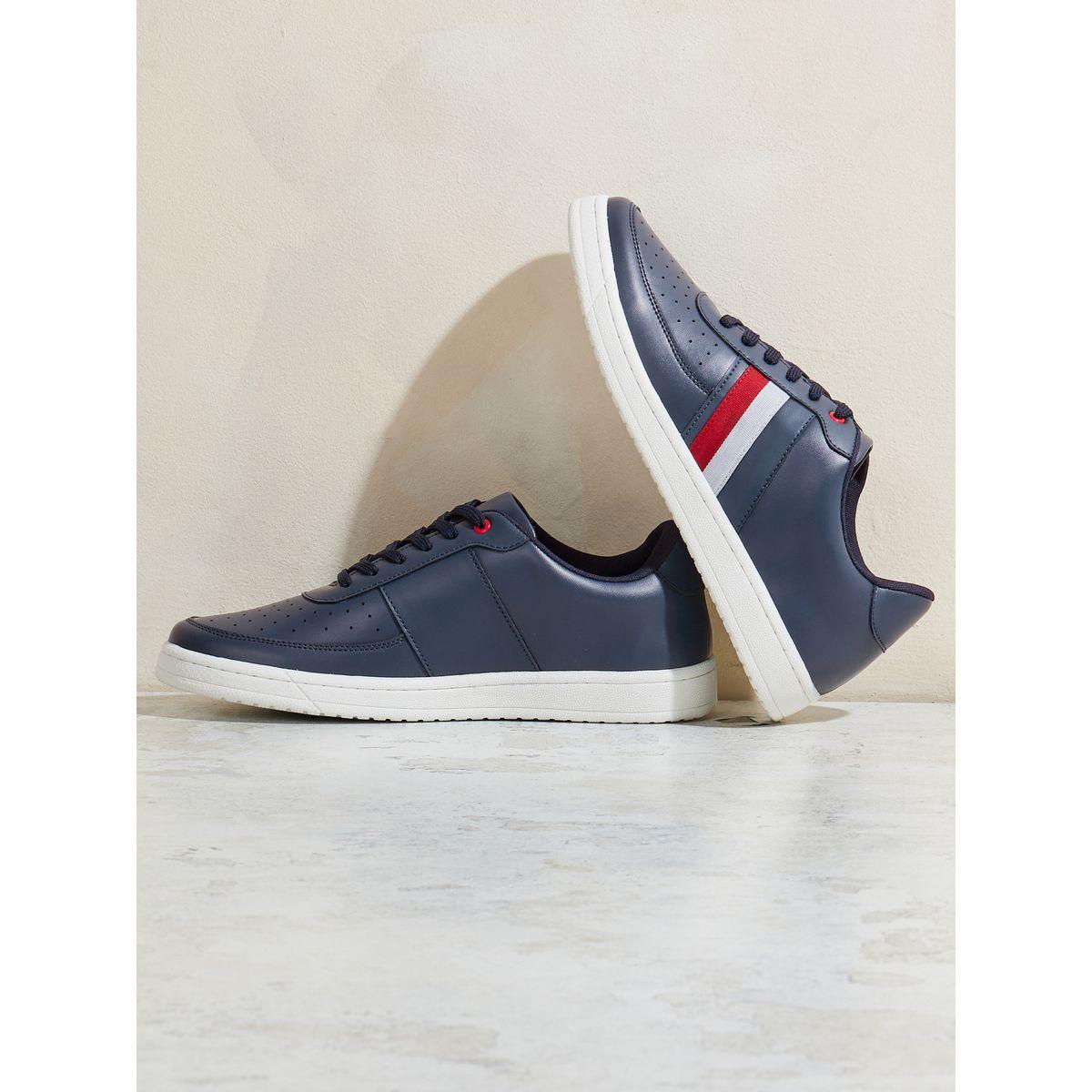 Styli Side Panel Detail Lace Up Sneakers-men-shoes-sneakers-image-7