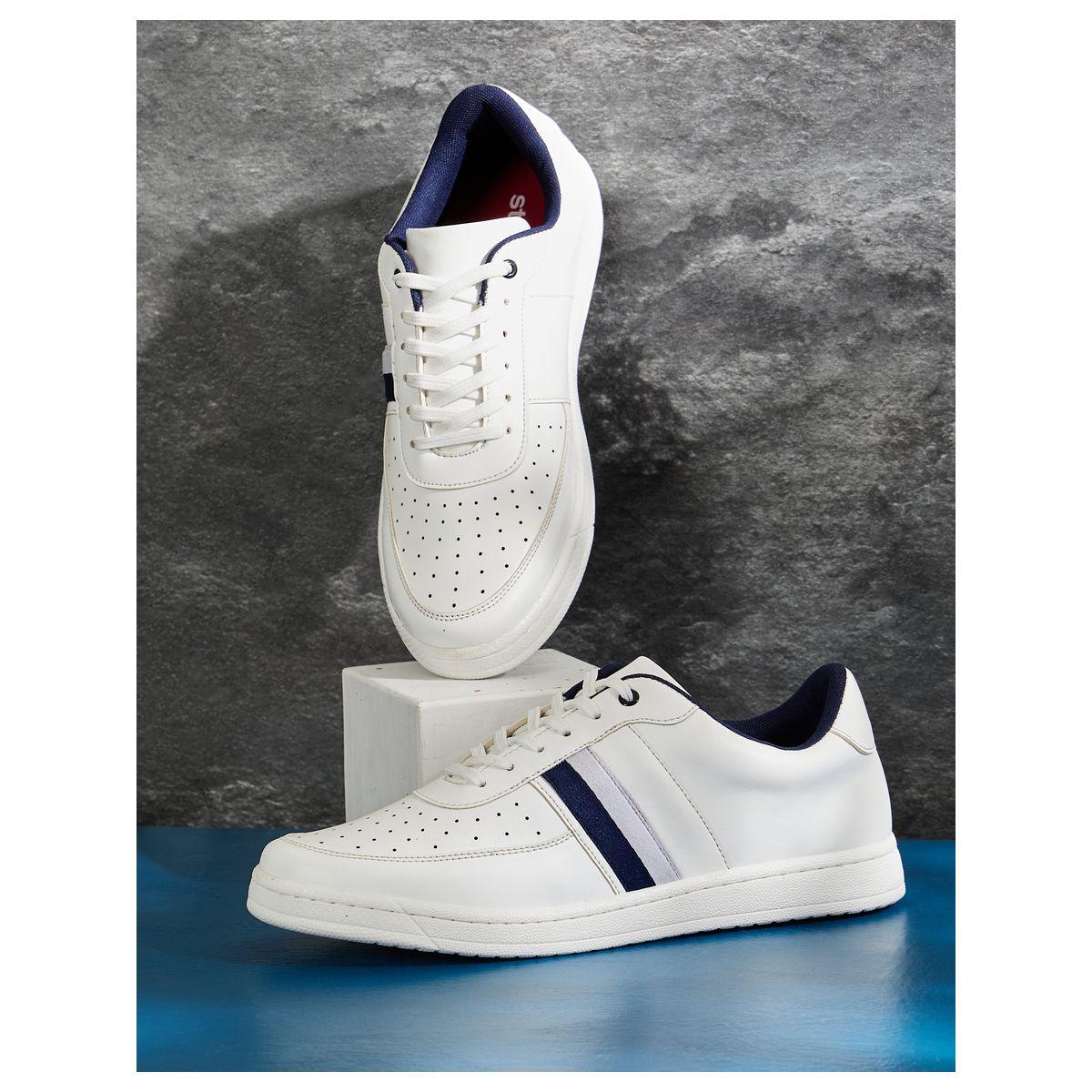 Styli Side Panel Detail Lace Up Sneakers-men-shoes-sneakers-image-7