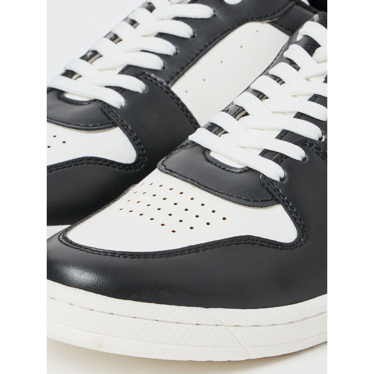 Styli Colorblock Panel Detail Lace Up Low Top Sneakers-men-shoes-sneakers-image-5