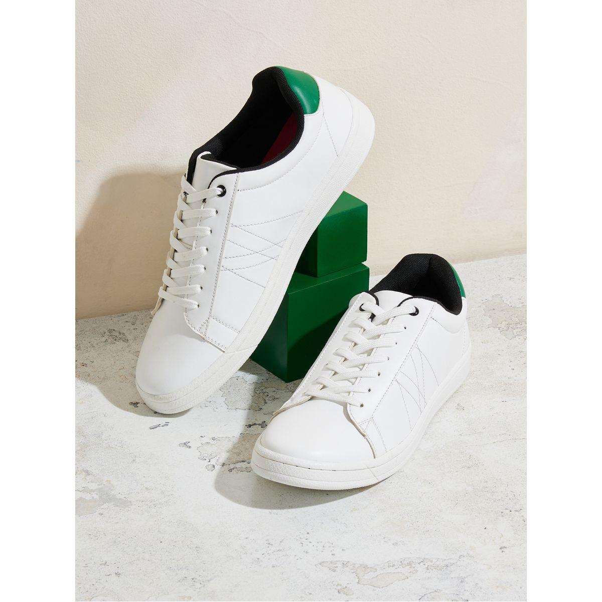 Styli Stitched Contrast Tab Detail Low Top Sneakers-men-shoes-sneakers-image-7