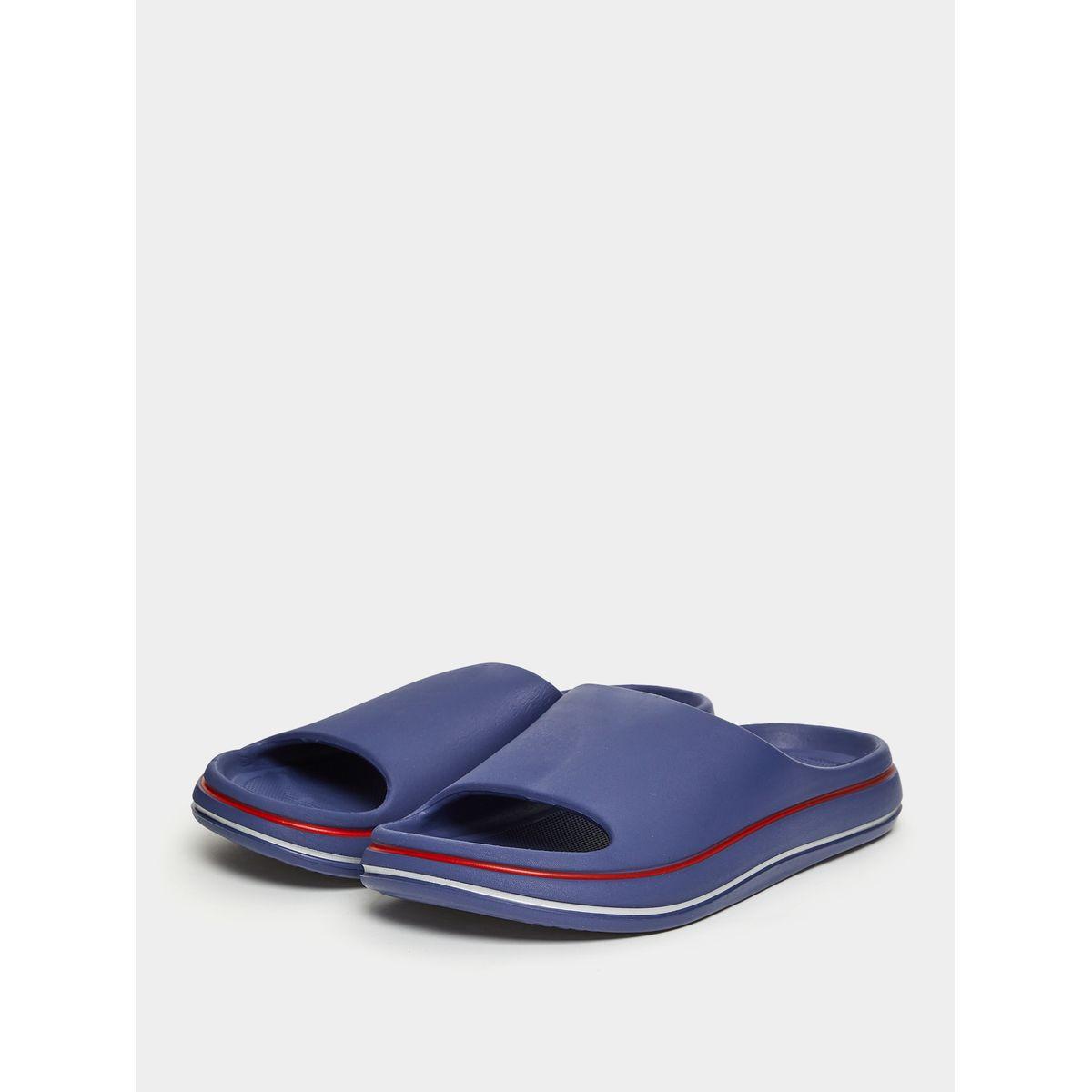 Styli Stripped Detail Open Toe Slides-men-shoes-flipflopsandslides-image-2