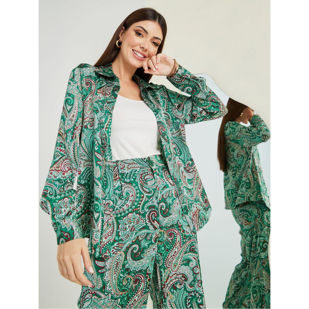 Styli Regular Fit Paisley Print Shirt-women-clothing-shirtsandblouses-shirts-image-1