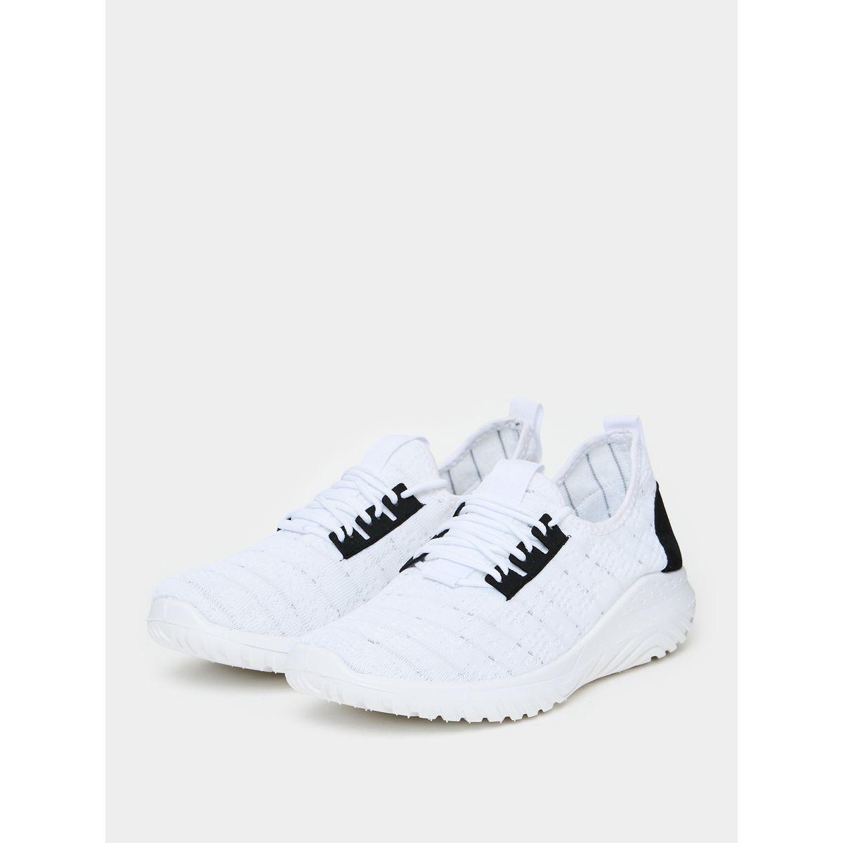 Styli Heel Contrast Detail Lace Up Sneakers-men-shoes-sneakers-image-2