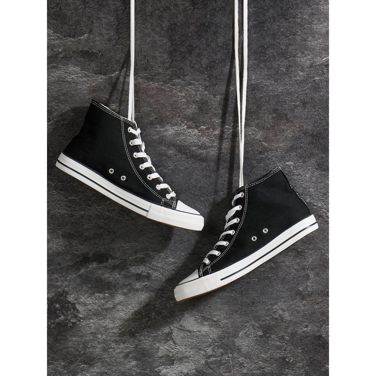 Styli Canvas Lace Up High Top Sneakers-men-shoes-sneakers-image-7