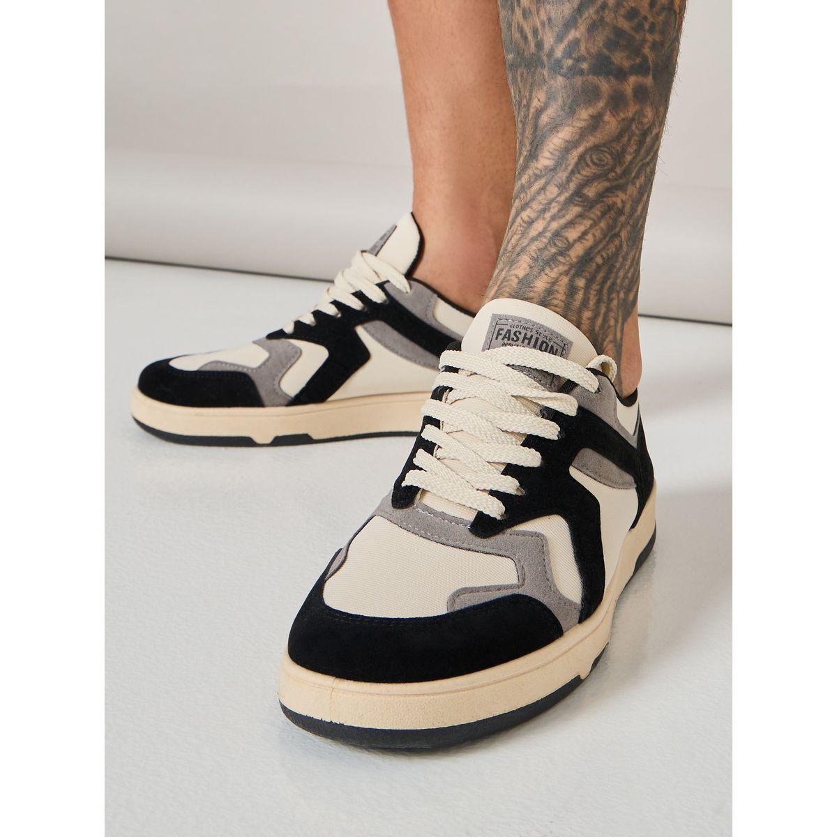 Styli Colorblock Lace Up Sneakers-men-shoes-sneakers-image-1