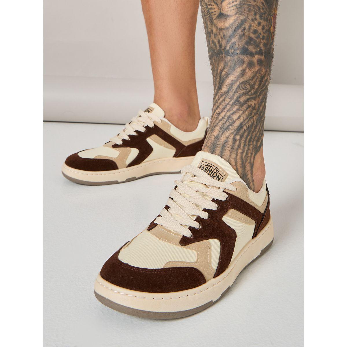 Styli Colorblock Lace Up Sneakers-men-shoes-sneakers-image-1