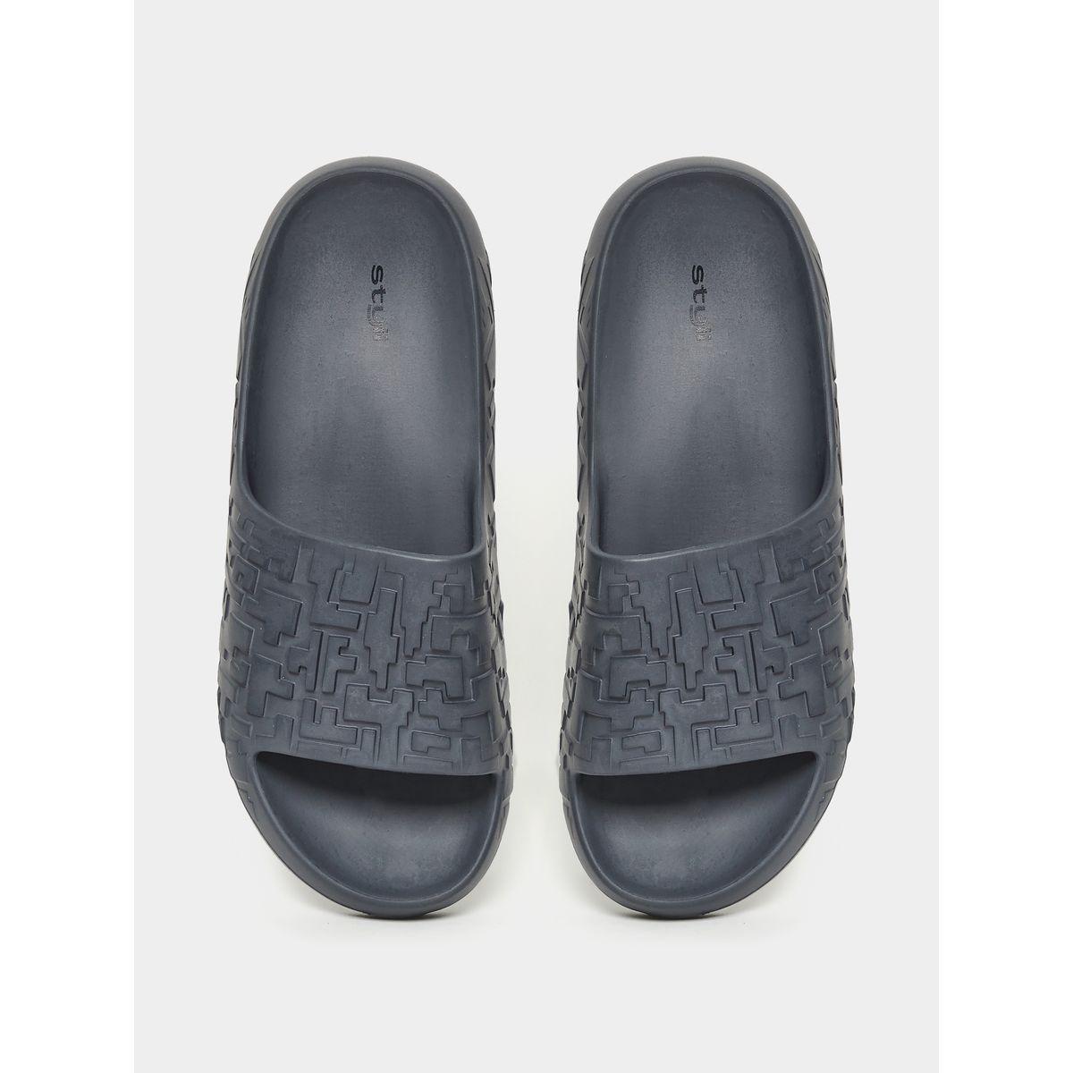 Styli Textured Chunky Slides-men-shoes-flipflopsandslides-image-4