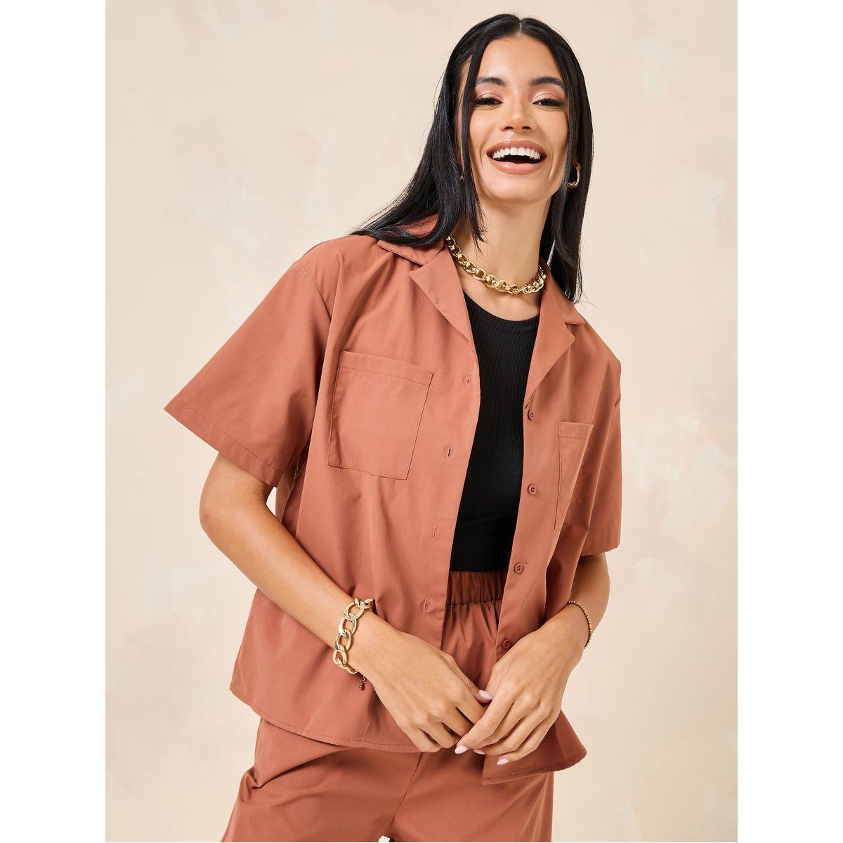 Styli Utility Pocket Resort Collar Shirt-women-clothing-shirtsandblouses-shirts-image-3