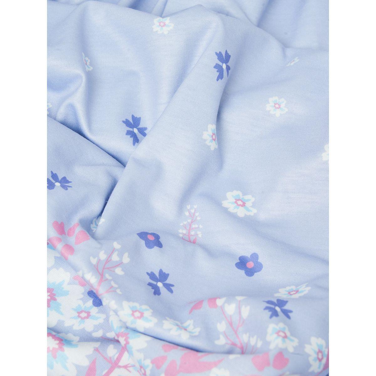 Styli Unwind Floral Print Ruffle Sleeve Nightdress-women-clothing-nightwear-nighties-image-6